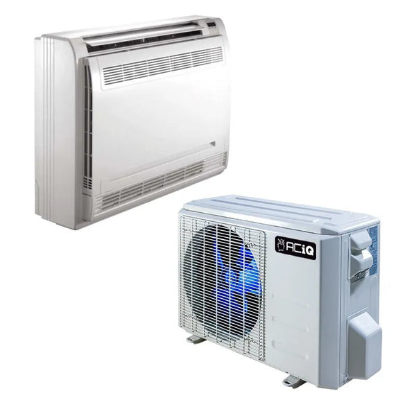 18,000 BTU 21 SEER ACiQ Platinum Single Zone Floor Mount Mini Split System w/ Extreme Heat