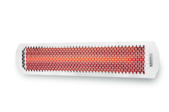 Bromic Tungsten 4000w 220v-240v Series White Double Element Smart-Heat™ Heater, Electric