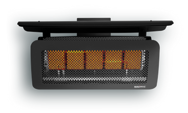 Bromic Tungsten 500 Series Black Smart-Heat™ Radiant Heater, Natural Gas