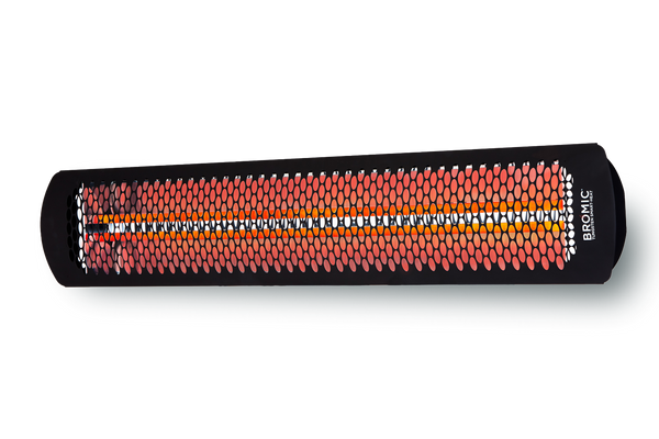 Bromic Tungsten 4000w 208v Series Black Smart-Heat™ Double Element Heater, Electric