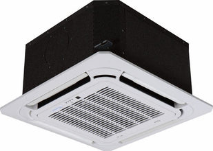 48,000 BTU 16.8 SEER ACiQ Single Zone Platinum Ceiling Cassette Mini Split System w/ Extreme Heat