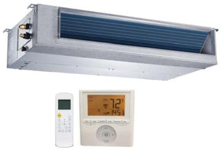 18,000 BTU 21 SEER ACiQ Platinum Single Zone Concealed Duct Mini Split System w/ Extreme Heat