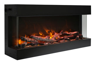 Remii BAY SLIM 3 Sided Smart Electric Fireplace - HVACSup.com