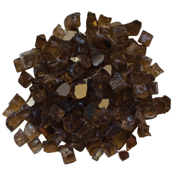 Remii Fire Glass Media – ‘Light Brown’ Reflective - HVACSup.com