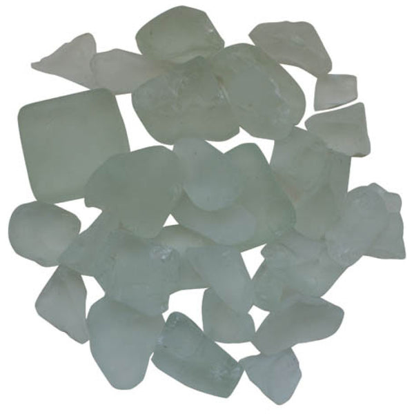 Remii Fire Glass Media – “White” – Frosted - HVACSup.com