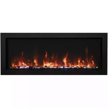 Amantii Panorama BI Slim Smart electric fireplace - HVACSup.com