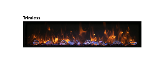 Amantii Panorama BI Deep Smart Electric fireplace - HVACSup.com