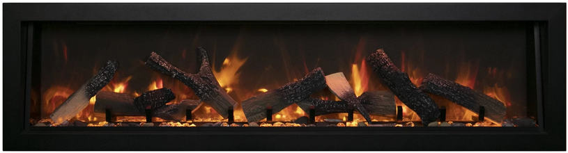 Amantii Panorama BI Deep Smart Electric fireplace - HVACSup.com