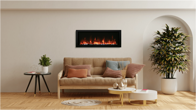 Amantii Panorama BI Slim Smart electric fireplace - HVACSup.com