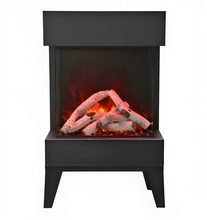 Sierra Flame Cast Iron Freestand Electric Fireplace - HVACSup.com