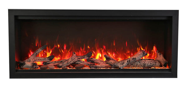 Sierra Flame Symmetry XT Smart Indoor / Outdoor WiFi-enabled electric fireplace - HVACSup.com