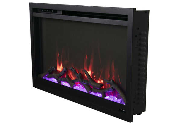 Sierra Flame TRD – Extra Slim Electric Fireplace - HVACSup.com