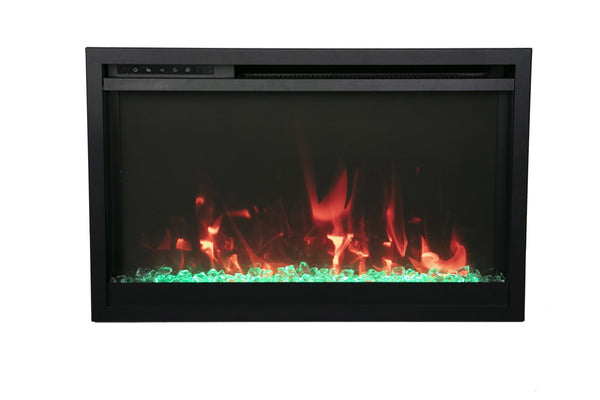 Sierra Flame Traditional Xtra Slim electric fireplace - HVACSup.com