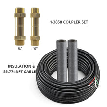 MRCOOL Line Set Fittings DIYCOUPLER-38 + DIYCOUPLER-58 w/50 ft of Communication Wire