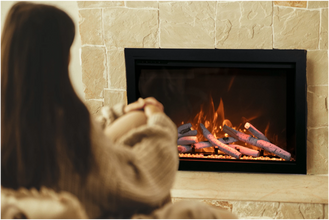 Amantii TRD Electric Fireplace - HVACSup.com