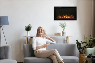 Amantii TRD Xtra Slim Electric Fireplace - HVACSup.com