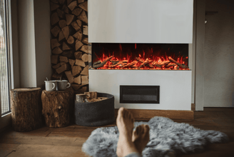 Amantii TruView Bespoke Electric Fireplace - HVACSup.com