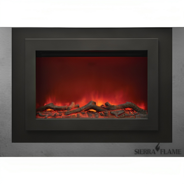 Sierra Flame Zero Clearance Electric Fireplace - HVACSup.com