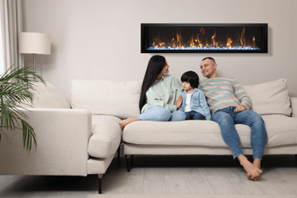 Amantii Panorama BI Slim Smart electric fireplace - HVACSup.com