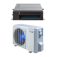 12,000 BTU 25 SEER ACiQ Platinum Single Zone Concealed Duct Mini Split System w/ Max Heat