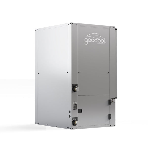 GeoCool GeoCool Heat Pump Upflow 60K BTU Vertical Two-Stage 230V 1-Phase 60Hz CuNi Coil Right Return