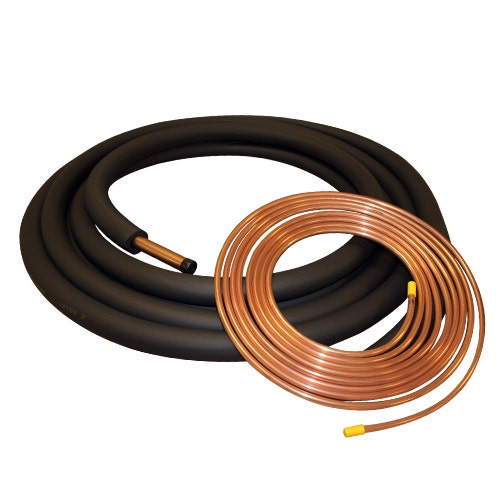 50 Feet of 3/8" LL x 3/4" SL x 3/8" Insulated Line Set