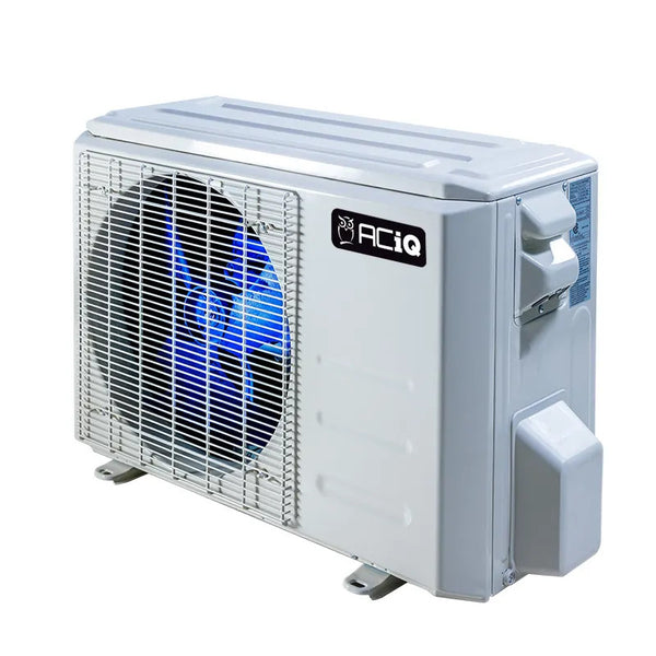 9,000 BTU 19 SEER ACiQ Platinum Single Zone Concealed Duct Mini Split System w/ Max Heat