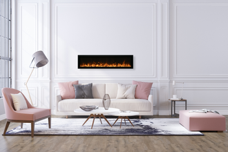 Amantii Symmetry Xtra Slim Smart Electric Fireplace - HVACSup.com