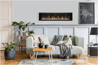 Amantii Symmetry Xtra Slim Smart Electric Fireplace - HVACSup.com