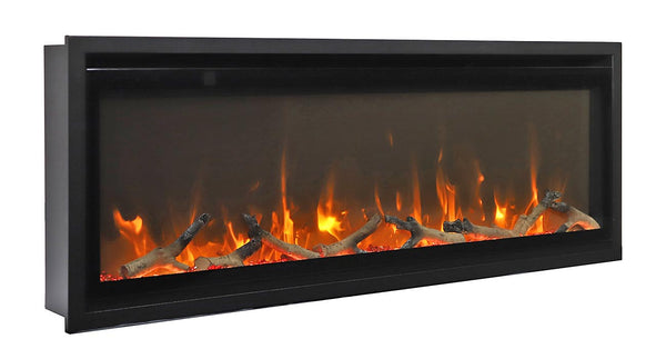 Sierra Flame – Extra Slim Electric Fireplace - HVACSup.com