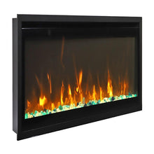 Sierra Flame – Extra Slim Electric Fireplace - HVACSup.com